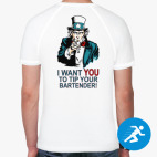 Мужская спортивная футболка