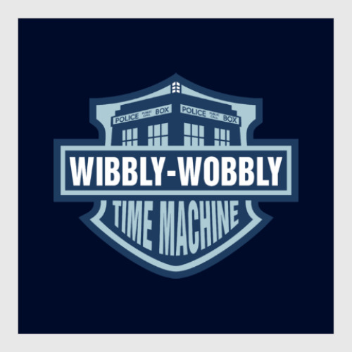 Постер Wibbly-Wobbly - Time Machine