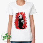 Женская футболка органик