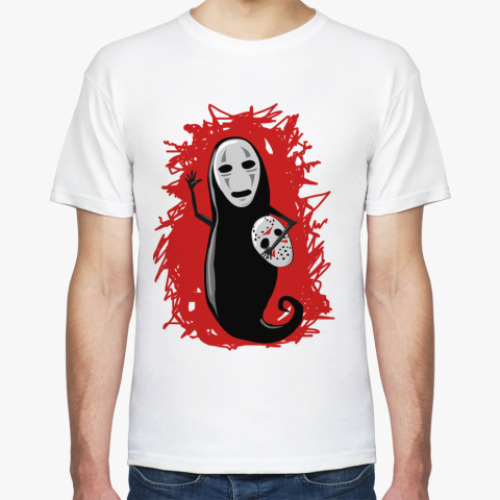 Футболка с принтом Безликий