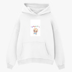 Толстовка худи оверсайз