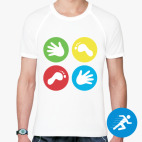 Мужская спортивная футболка