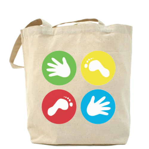 Сумка шоппер с принтом Twister!