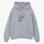 Толстовка худи оверсайз