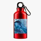 Металлическая бутылка 400 мл UV-DTF