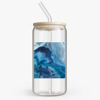 Банка с бамбуковой крышкой