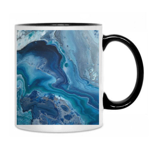 Кружка с принтом Морская бездна