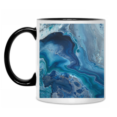 Кружка с принтом Морская бездна