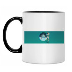 Кружка двухцветная