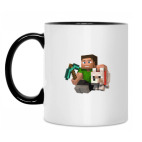 Кружка двухцветная