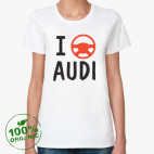 Женская футболка органик