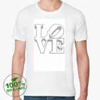 Мужская футболка органик