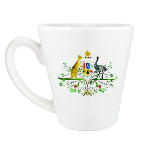 Чашка Латте Герб Австралии