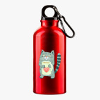 Металлическая бутылка 400 мл UV-DTF