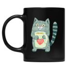 Кружка цветная UV-DTF