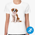 Женская спортивная футболка