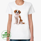 Женская футболка органик