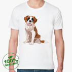 Мужская футболка органик