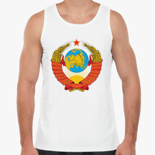 Майка с принтом СССР