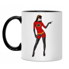 Кружка двухцветная