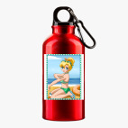 Металлическая бутылка 400 мл UV-DTF