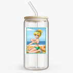 Банка с бамбуковой крышкой