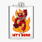 Фляжка стальная