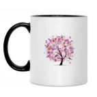 Кружка двухцветная