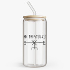 Банка с бамбуковой крышкой