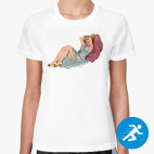 Женская спортивная футболка