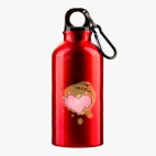 Металлическая бутылка 400 мл UV-DTF