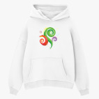 Толстовка худи оверсайз