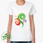 Женская футболка органик