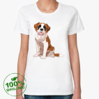 Женская футболка органик