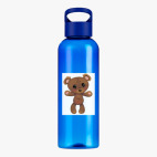 Прозрачная спортивная бутылка