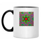 Кружка двухцветная