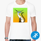 Мужская спортивная футболка