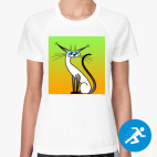 Женская спортивная футболка