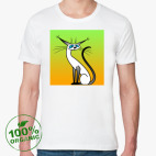 Мужская футболка органик