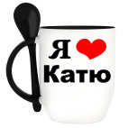 Кружка с ложкой