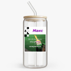 Банка с бамбуковой крышкой