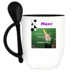 Кружка с ложкой