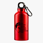 Металлическая бутылка 400 мл UV-DTF