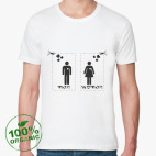 Мужская футболка органик