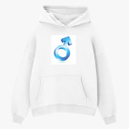 Толстовка худи оверсайз