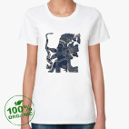 Женская футболка органик