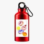 Металлическая бутылка 400 мл UV-DTF