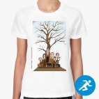 Женская спортивная футболка