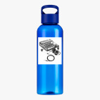 Прозрачная спортивная бутылка