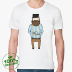 Мужская футболка органик